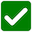 Green check mark